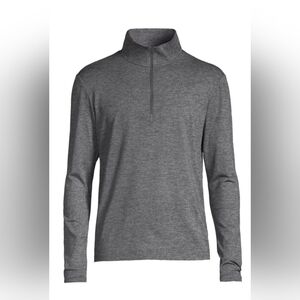 Alo Yoga Men Conquer 1/4 Zip Reform Long Sleeve, Size Medium
